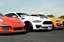 Porsche GT3 RS Snaps the Whip on Two Rowdy Mustangs, and It's Not a Good Quarter-Mile Idea