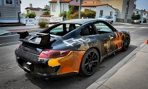 UPDATE: Porsche GT3 RS Vandalized During Riots Still Runs, Shows Mad Max Spec