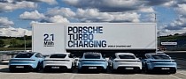 Porsche Is Taking Charge in the EV World with a Behemoth Charging Station