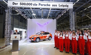 Porsche Leipzig Plant Builds 500,000th Car, a Cayenne
