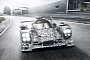 Porsche LMP1 Race Car Shown in New Pictures