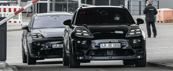 Fully electric Porsche Macan enters road development testing phase