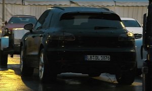 Porsche Macan Facelift Tries on the Cayenne Look