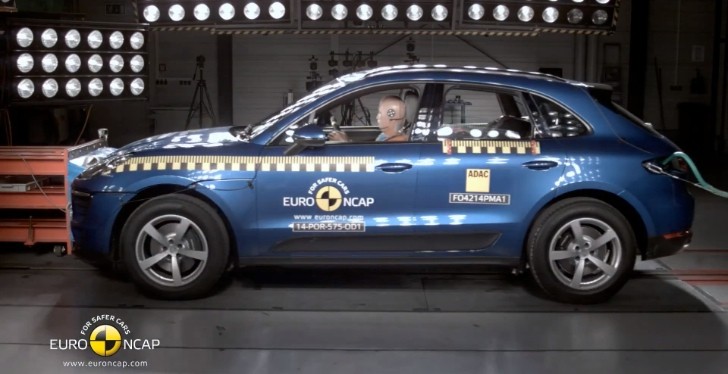 Porsche Macan Gets 5-Star Safety Rating from Euro NCAP