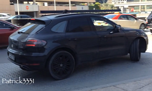 Porsche Macan Spotted in Dubai Ahead of Los Angeles Debut