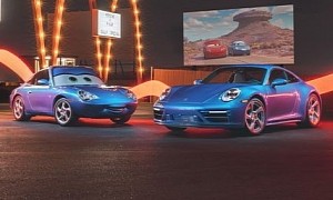 Porsche Makes a One-Off Sally Carrera Special 911 Inspired by Cars To Auction for Charity