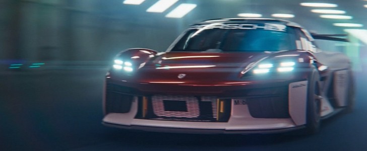 Porsche Mission R CGI Short Clip Suggests the Germans Are About to