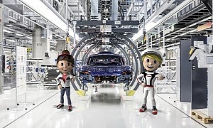 Porsche Museum Brings Kids to the 'Car Factory' to See How a Taycan Is Made