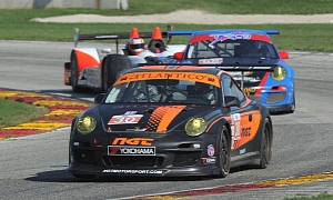 Porsche Napleton Racing Came in 7th Place on Their ALMS Debut