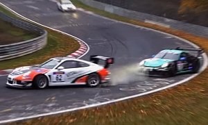 Porsche Nurburgring Crash Compilation Shows Why You Should Treat the 911 with Respect