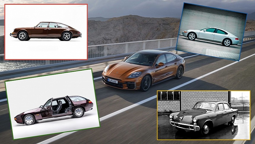 Porsche Panamera and predecessors