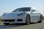 Porsche Panamera S E-Hybrid Races Electricity in Ad