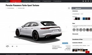 Porsche Panamera Sport Turismo Configurator Launched