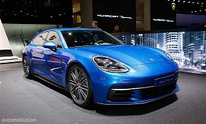 Porsche Panamera Sport Turismo Shows Up In Geneva, Looks Great