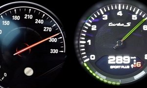 Porsche Panamera Turbo S E-Hbrid vs BMW M760Li 0-180 MPH Sprint Battle Is Brutal
