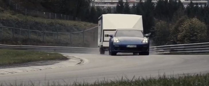 Porsche Panamera Turbo ST Sets Nurburgring Trailer Record