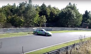 Porsche Pilot Performs Beautiful Choreography on the 'Ring