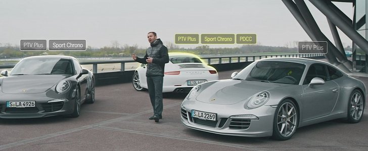 Porsche Races Three 911s