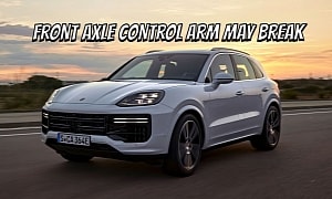 Porsche Recalls 2024 Cayenne Over Front Axle Control Arm That May Fail