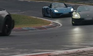 Porsche Rented the Nurburgring for 918 Spyder Owners, Brought Along a Carrera GT