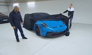 Porsche Reveals 2021 911 GT3's Swan Neck as Chris Harris Visits Secret GT Lair