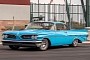 Porsche Riviera Blue 1959 Pontiac Bonneville Is a Touch of Awesome to Get Your Week Going