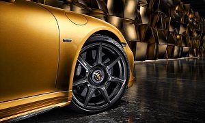 Porsche's $18,000 Carbon Fiber Wheels For 911 Turbo S Exclusive Are Fetish Gear