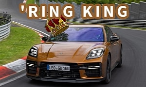 Porsche's Duck-Faced 2024 Panamera Is the Fastest Luxury Ride on the Nurburgring