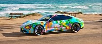 Porsche's Taycan Turbo Is Not Just About EV High-Performance, But Also Art Car NFTs