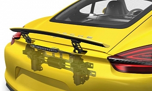 Porsche Shows Off Cayman with Cutaway Drawings