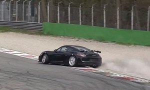 Porsche Spied Testing Track-Only Cayman GT4 as New Entry-Level Racecar