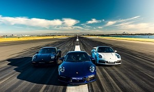 Porsche Takes Over Iconic Sydney Airport Runway to Play With the 911 Turbo S