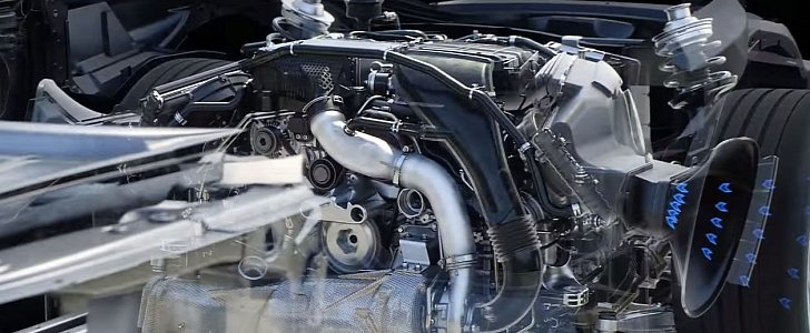 Porsche 718 Boxster S engine