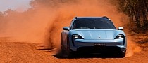 Porsche Taycan 4S Cross Turismo Charges for 3.5 Days During 3,200-Mile Drive Down Under