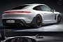 Porsche Taycan Coupe Looks Like an Electric 928 Revival