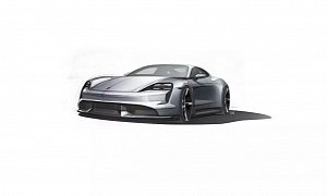 Porsche Taycan Design Sketches Look Outstanding
