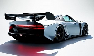 Porsche Taycan GT1 EVO Imagined as an Electric Le Mans Racing Car