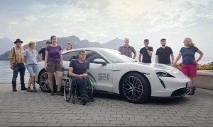 Porsche Taycan Innovation and Sustainability Initiative Tour Joins Swiss Inclusion Group