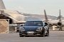 Porsche Taycan Nearly Takes Off from an Aircraft Carrier Deck, Stops in Time