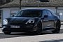 Porsche Taycan Sport Turismo Shows Up in Traffic, Gets Closer to Production