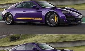 Porsche Taycan Turbo GT Weissach Morphs Into a Proper Two-Door Coupe, 911 Isn't Worried