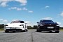 Porsche Taycan Turbo S Drag Races BMW M8, Annihilation Follows