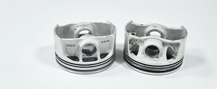 Porsche 3D printed pistons for the 911 GT2 RS