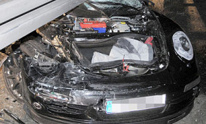 Porsche Test Driver's Crash Caused by "Driving Error"