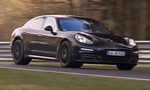 Porsche Testing Next-Gen Engines for 2017 Panamera