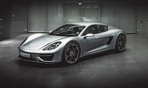 Unseen Porsche Vision Turismo Official Prototype Is Taycan's Grandfather