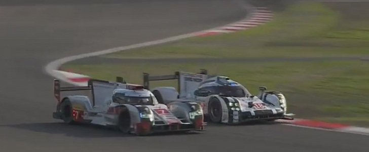 Porsche vs. Audi battle on Nurburgring