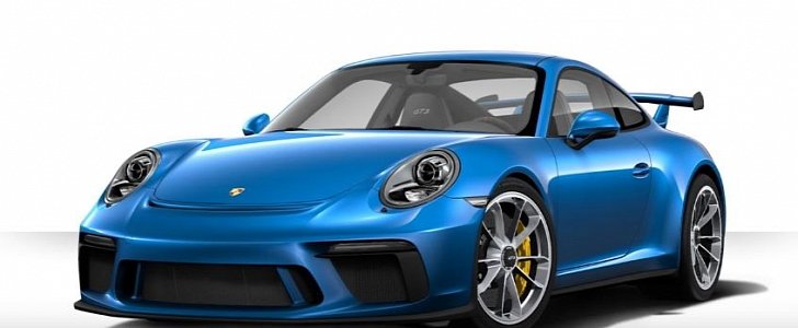 Sapphire Blue Metallic Porsche 911 GT3