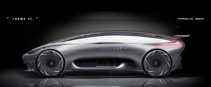 photo of Porsche Zero Rendering Is a Cool Tesla Model X Alternative image