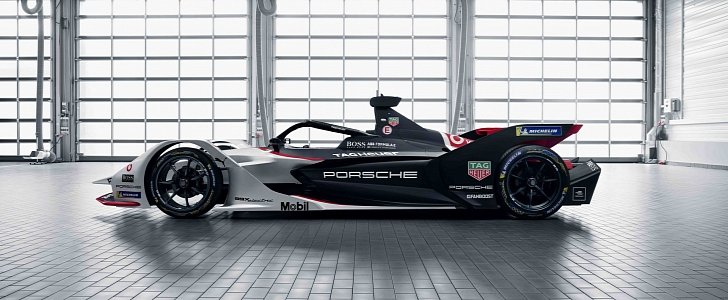 Porsche 99X Electric Formula E racing car